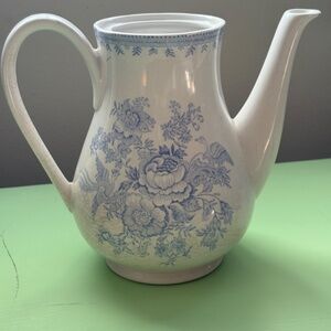 Burleigh Blue Asiatic Pheasants Coffee Pot (no lid)